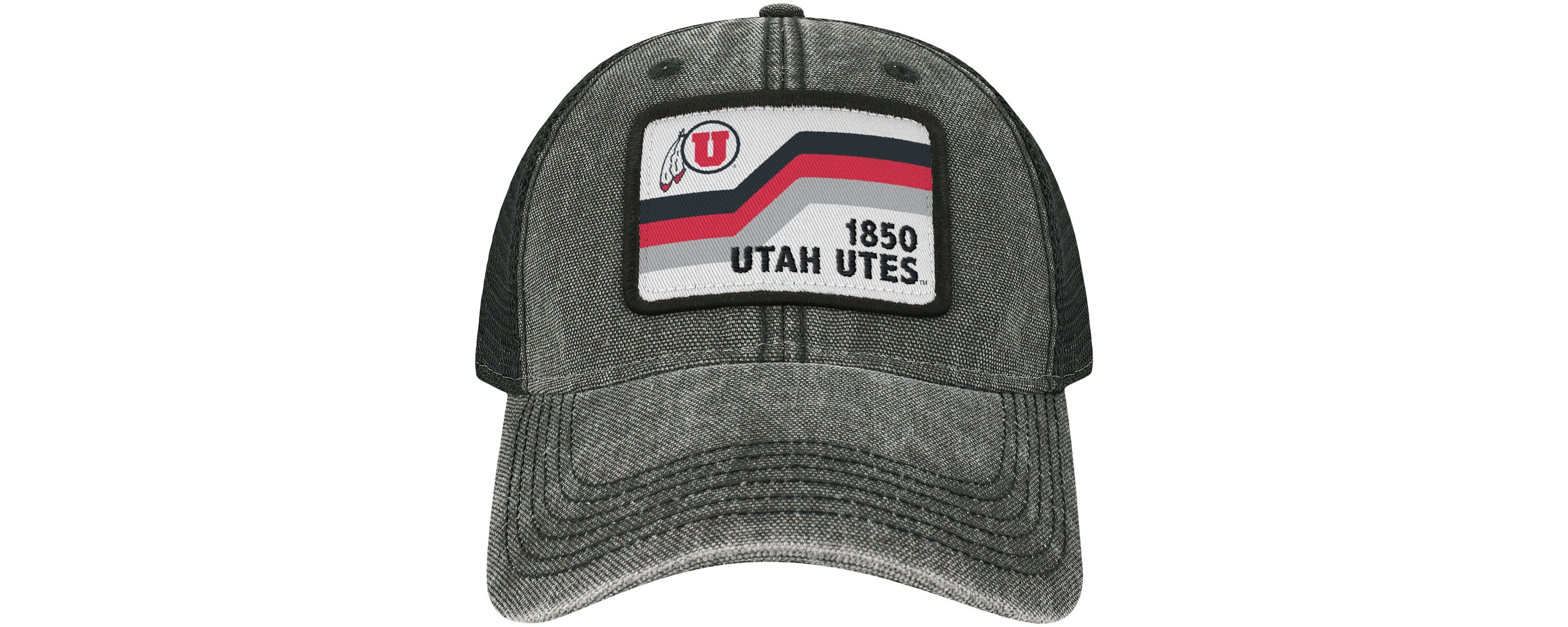 NCAA Utah Utes Sun & Bars Dashboard Trucker Snapback Hat