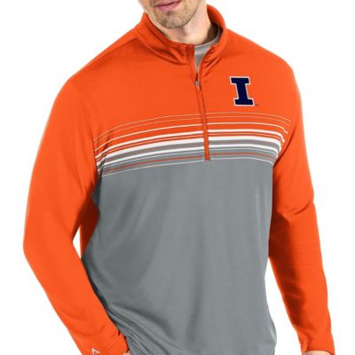 NCAA Illinois Fighting Illini Pace Quarter-Zip Pullover Jacket