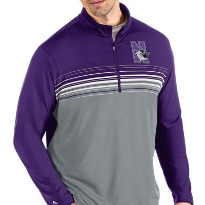 NCAA Northwestern Wildcats Pace Quarter-Zip Pullover Jacket