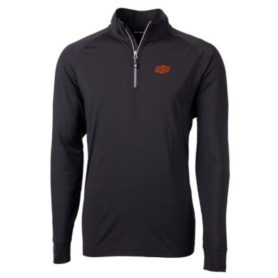 NCAA Oklahoma State Cowboys Adapt Eco Knit Quarter-Zip Pullover Jacket