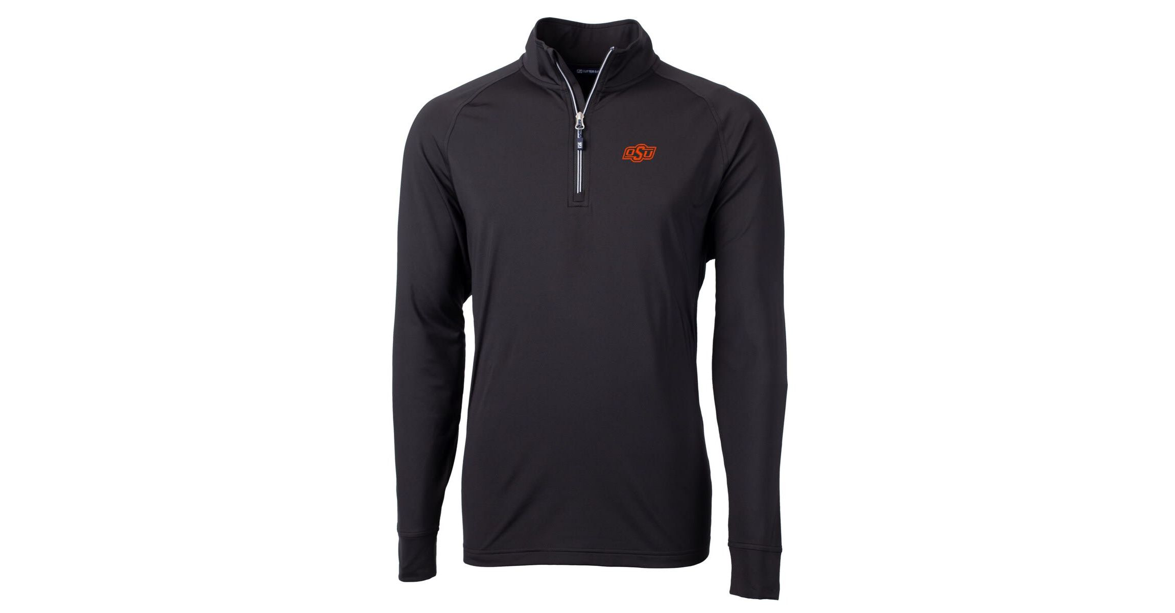 NCAA Oklahoma State Cowboys Adapt Eco Knit Quarter-Zip Pullover Jacket