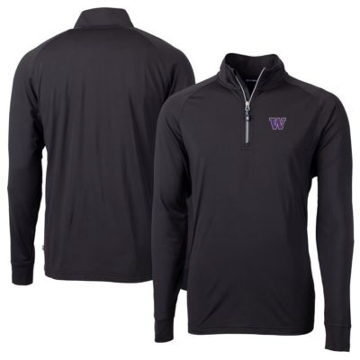 NCAA Washington Huskies Adapt Eco Knit Quarter-Zip Pullover Jacket