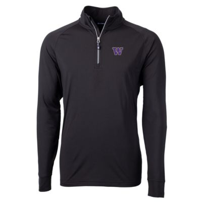NCAA Washington Huskies Adapt Eco Knit Quarter-Zip Pullover Jacket