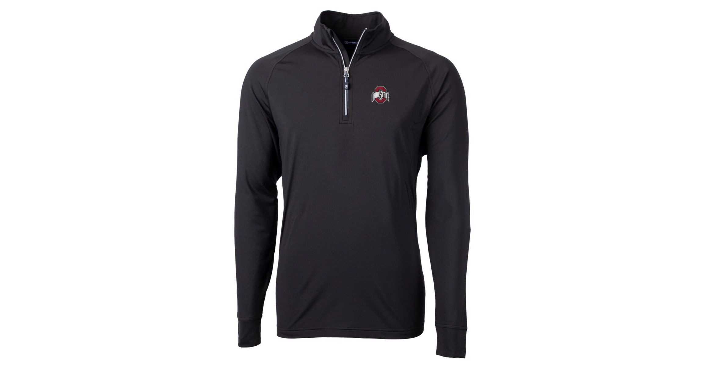 NCAA Ohio State Buckeyes Adapt Eco Knit Quarter-Zip Pullover Jacket