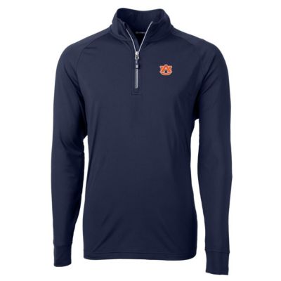 NCAA Auburn Tigers Adapt Eco Knit Quarter-Zip Pullover Jacket