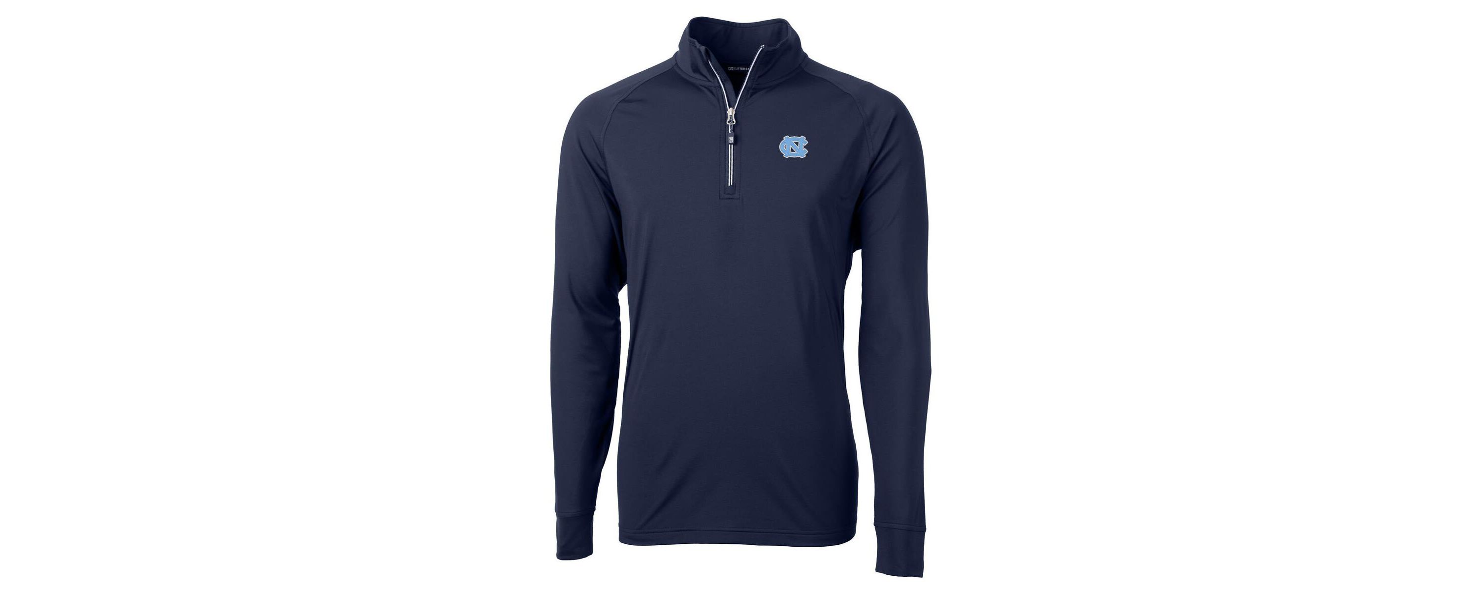 NCAA North Carolina Tar Heels Adapt Eco Knit Quarter-Zip Pullover Jacket