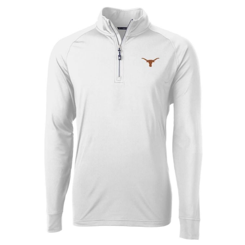 NCAA Texas Longhorns Adapt Eco Knit Quarter-Zip Pullover Jacket