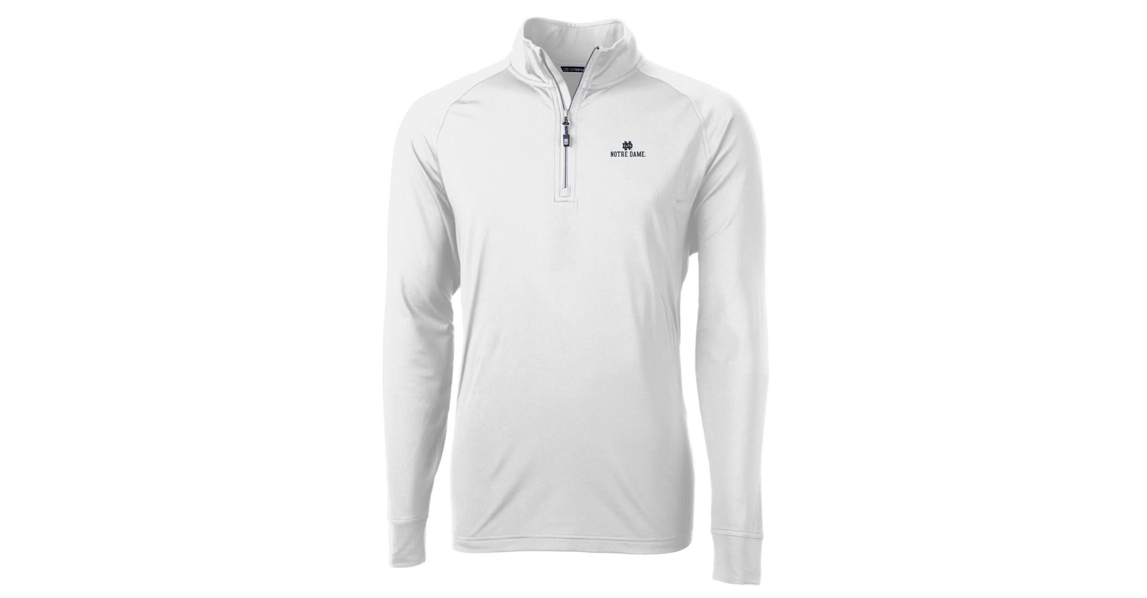NCAA Notre Dame Fighting Irish Adapt Eco Knit Quarter-Zip Pullover Jacket