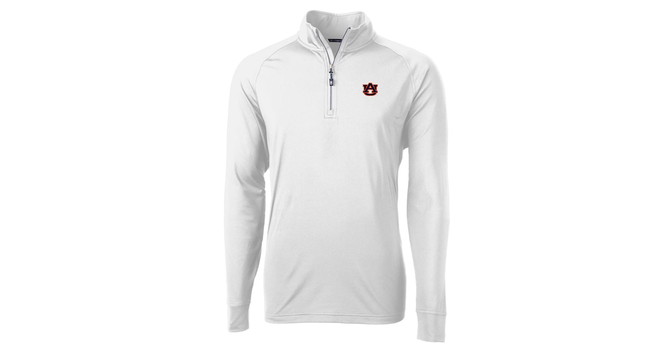 NCAA Auburn Tigers Adapt Eco Knit Quarter-Zip Pullover Jacket