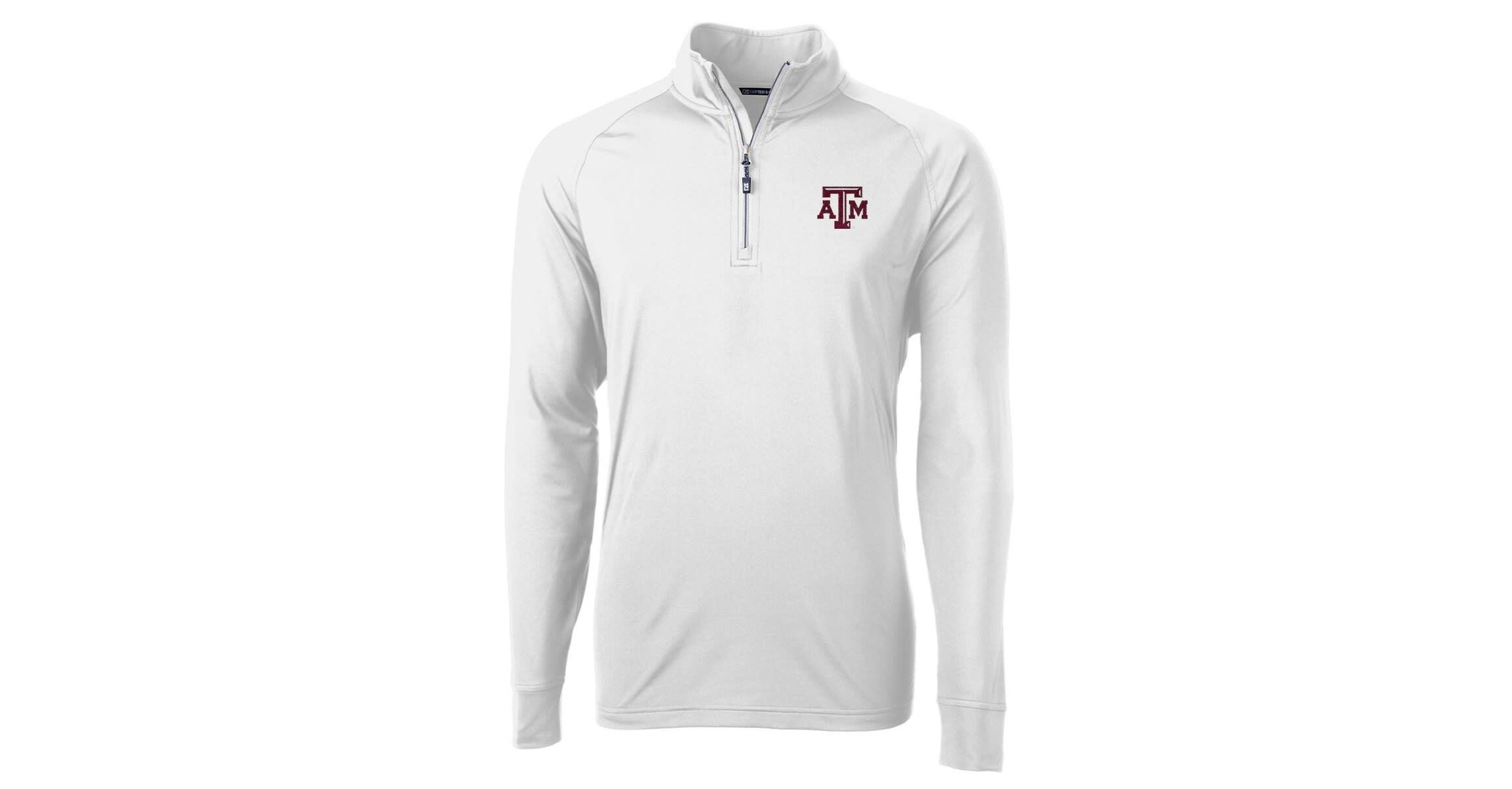 NCAA Texas A&M Aggies Adapt Eco Knit Quarter-Zip Pullover Jacket