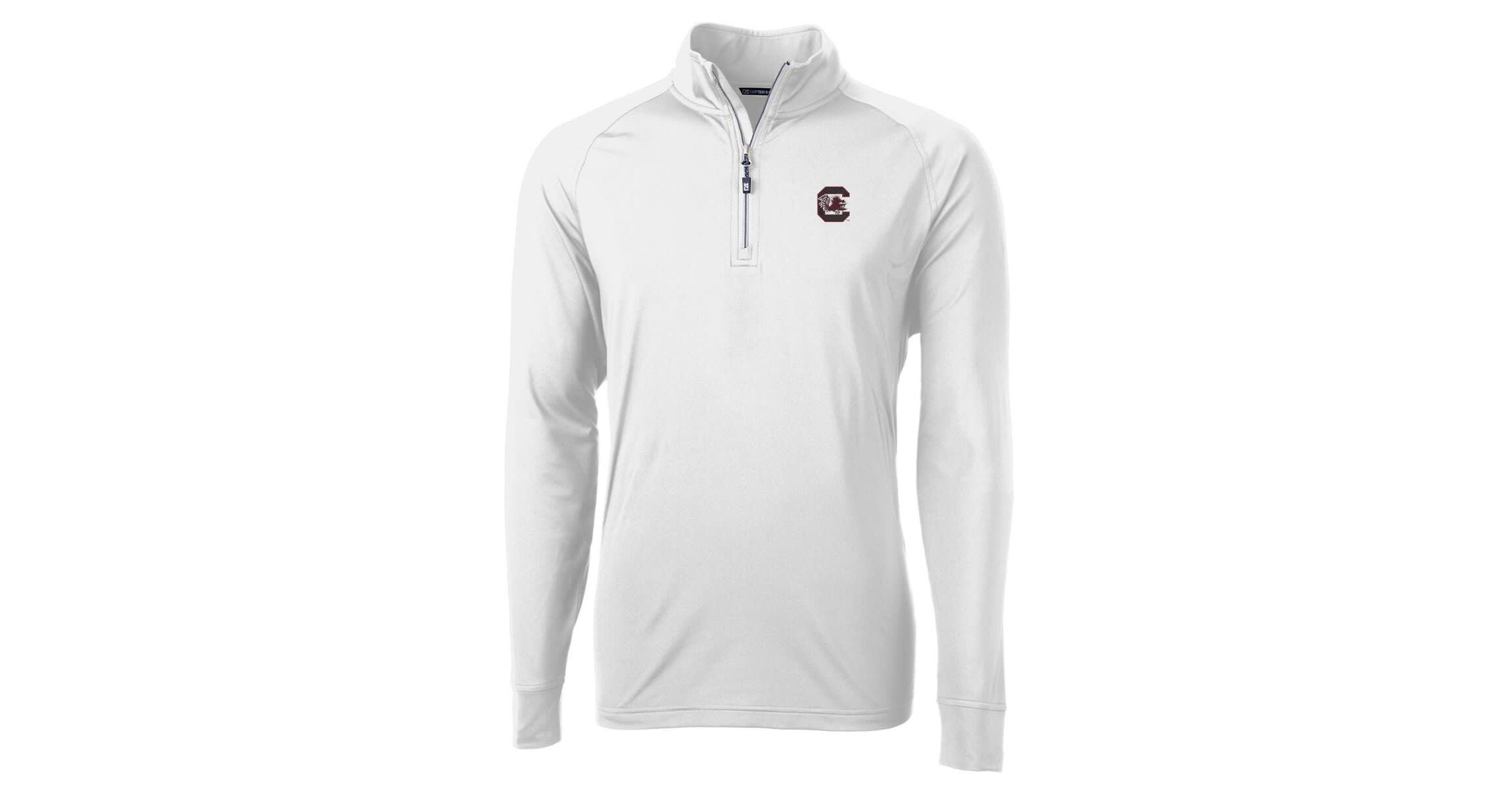 NCAA South Carolina Gamecocks Adapt Eco Knit Quarter-Zip Pullover Jacket