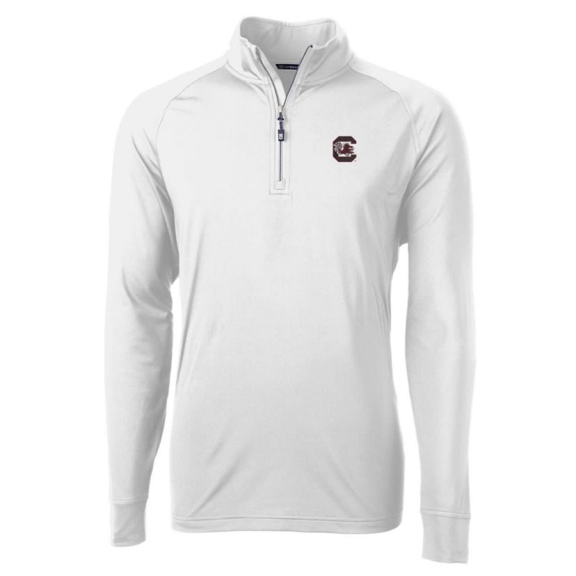 NCAA South Carolina Gamecocks Adapt Eco Knit Quarter-Zip Pullover Jacket