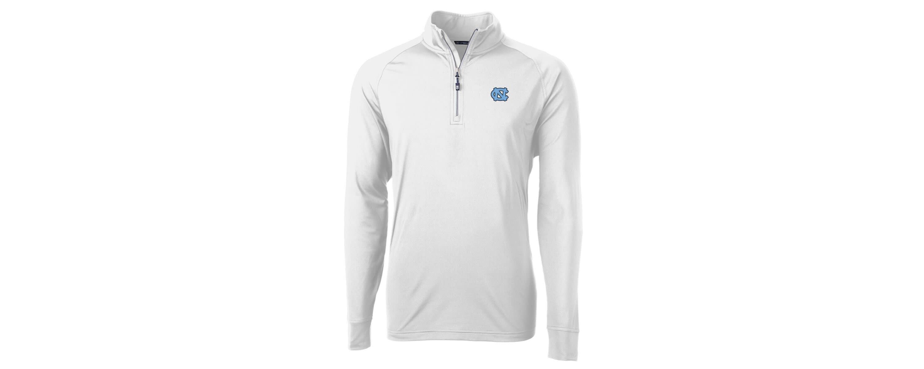 NCAA North Carolina Tar Heels Adapt Eco Knit Quarter-Zip Pullover Jacket