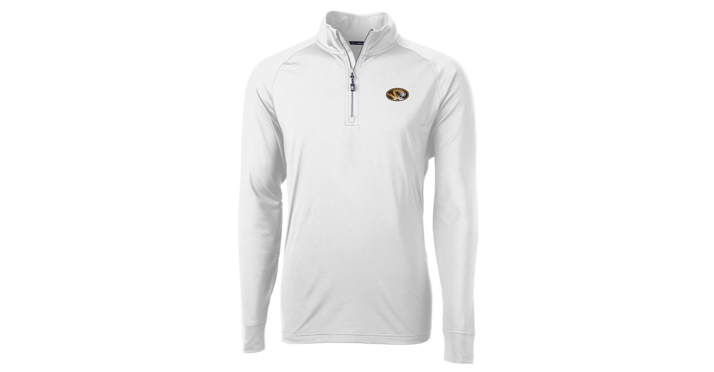 NCAA Missouri Tigers Adapt Eco Knit Quarter-Zip Pullover Jacket