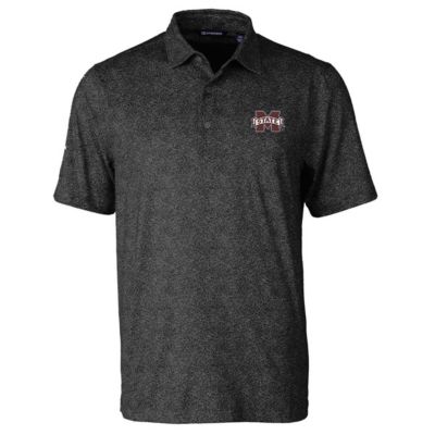 NCAA Mississippi State Bulldogs Pike Constellation Print Stretch Polo