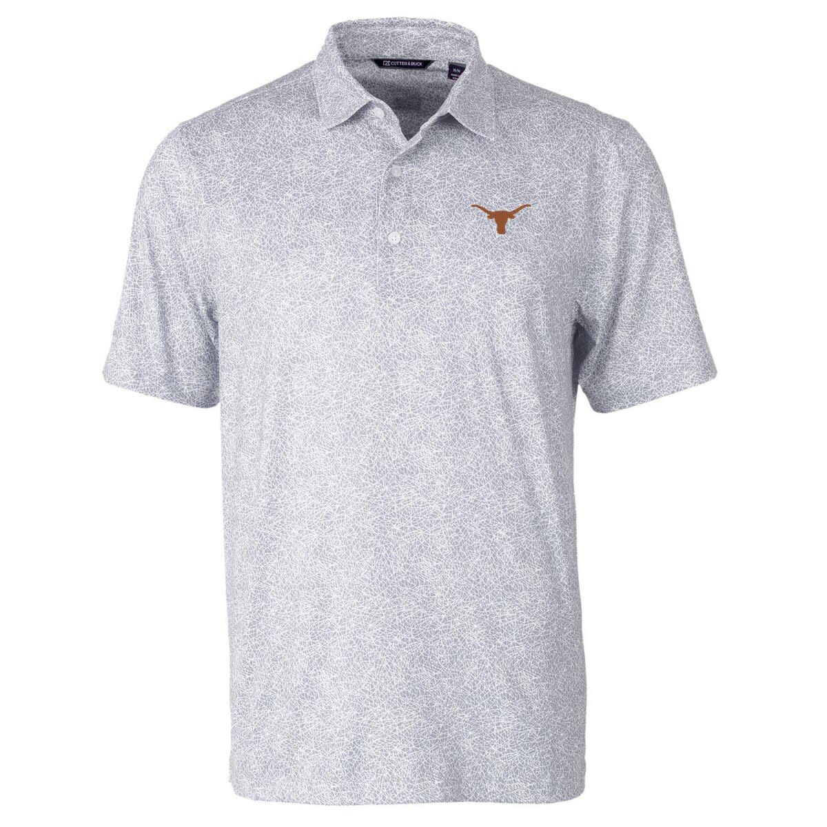 NCAA Texas Longhorns Pike Constellation Print Stretch Polo