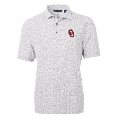 NCAA Oklahoma Sooners Virtue Eco Pique Botanical Print Polo