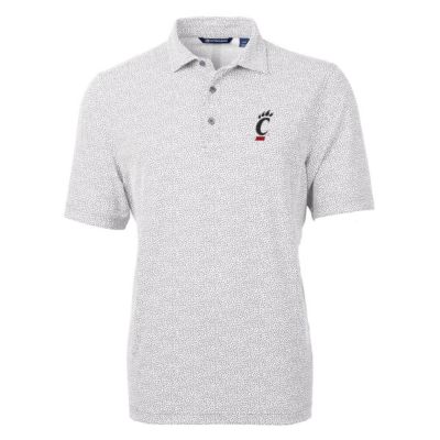 NCAA Cincinnati Bearcats Virtue Eco Pique Botanical Print Polo