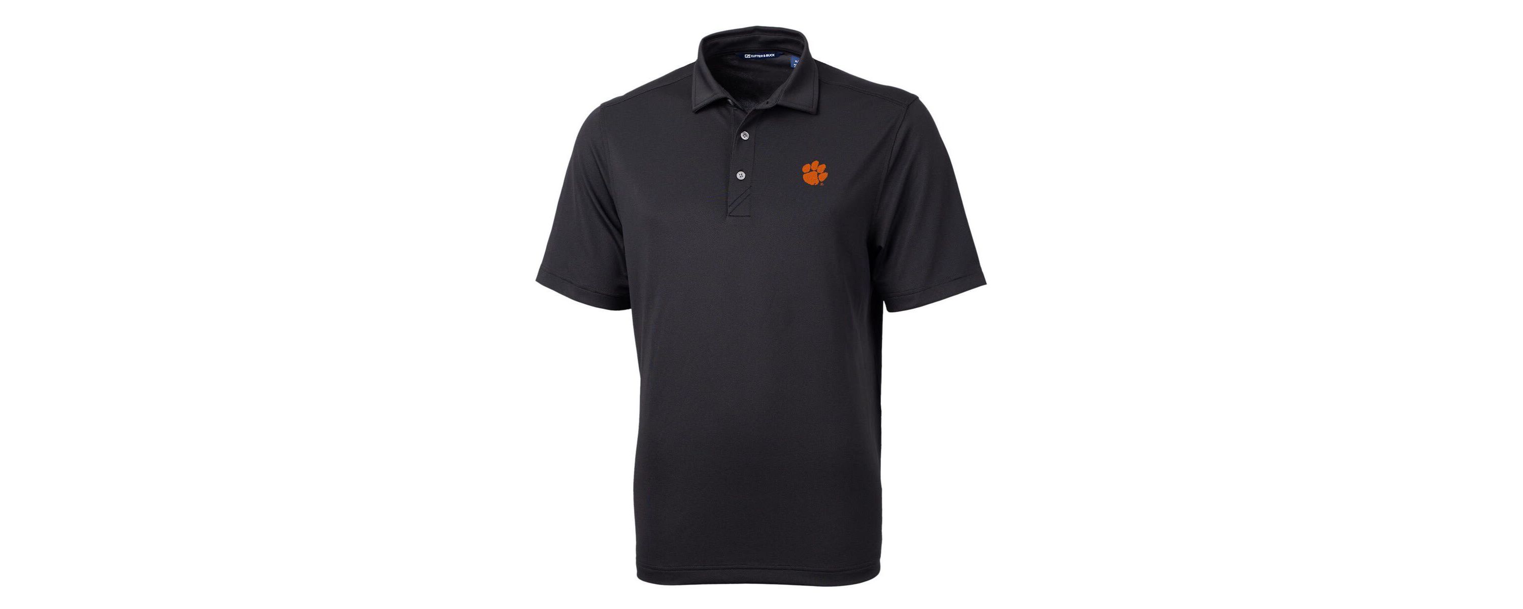 NCAA Clemson Tigers Virtue Eco Pique Recycled Polo