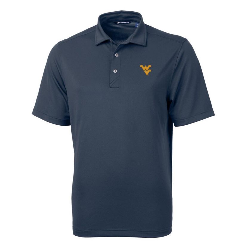 NCAA West Virginia Mountaineers Virtue Eco Pique Recycled Polo