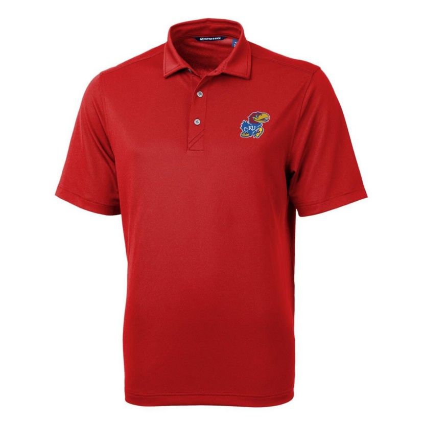 NCAA Kansas Jayhawks Virtue Eco Pique Recycled Polo