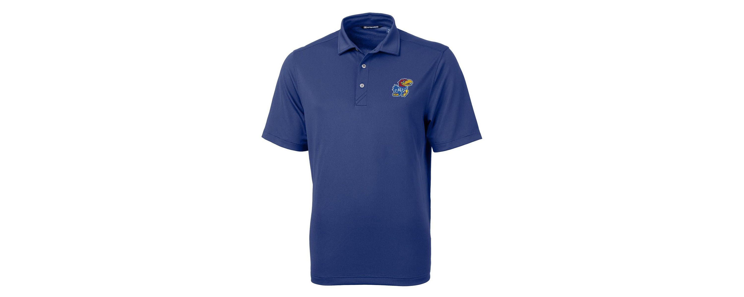 NCAA Kansas Jayhawks Virtue Eco Pique Recycled Polo