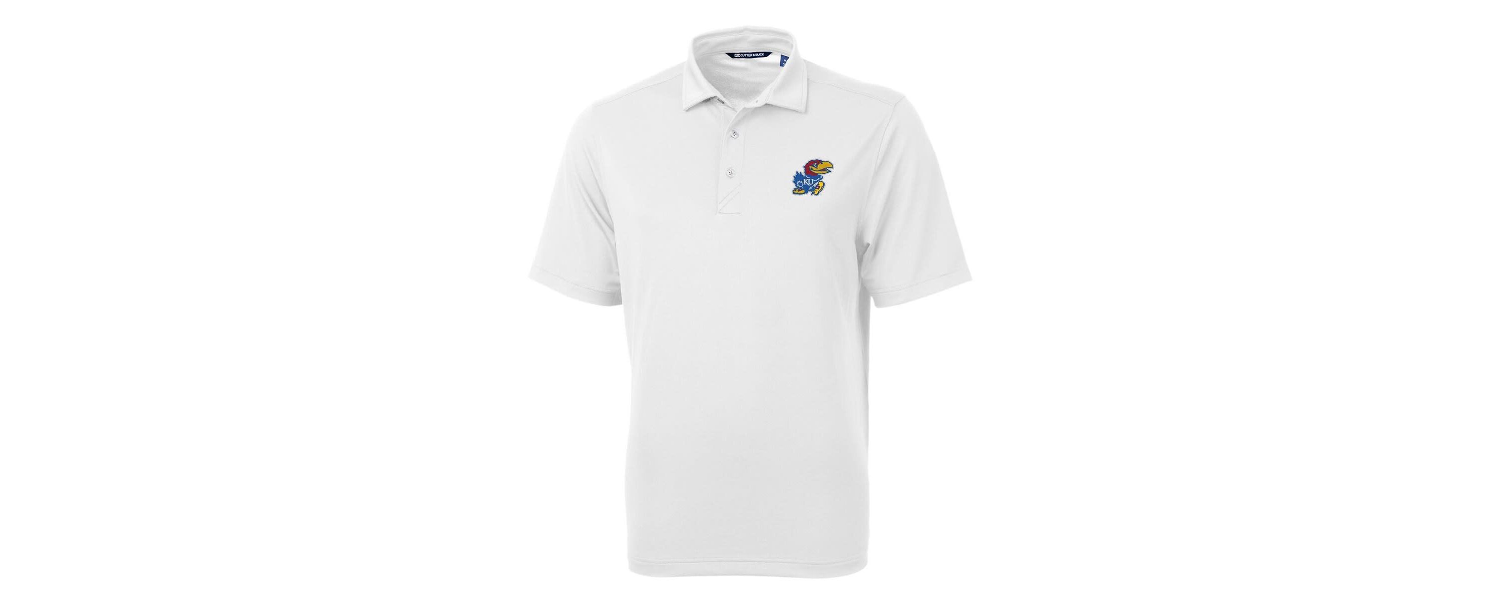 NCAA Kansas Jayhawks Virtue Eco Pique Recycled Polo