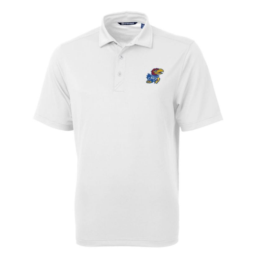 NCAA Kansas Jayhawks Virtue Eco Pique Recycled Polo