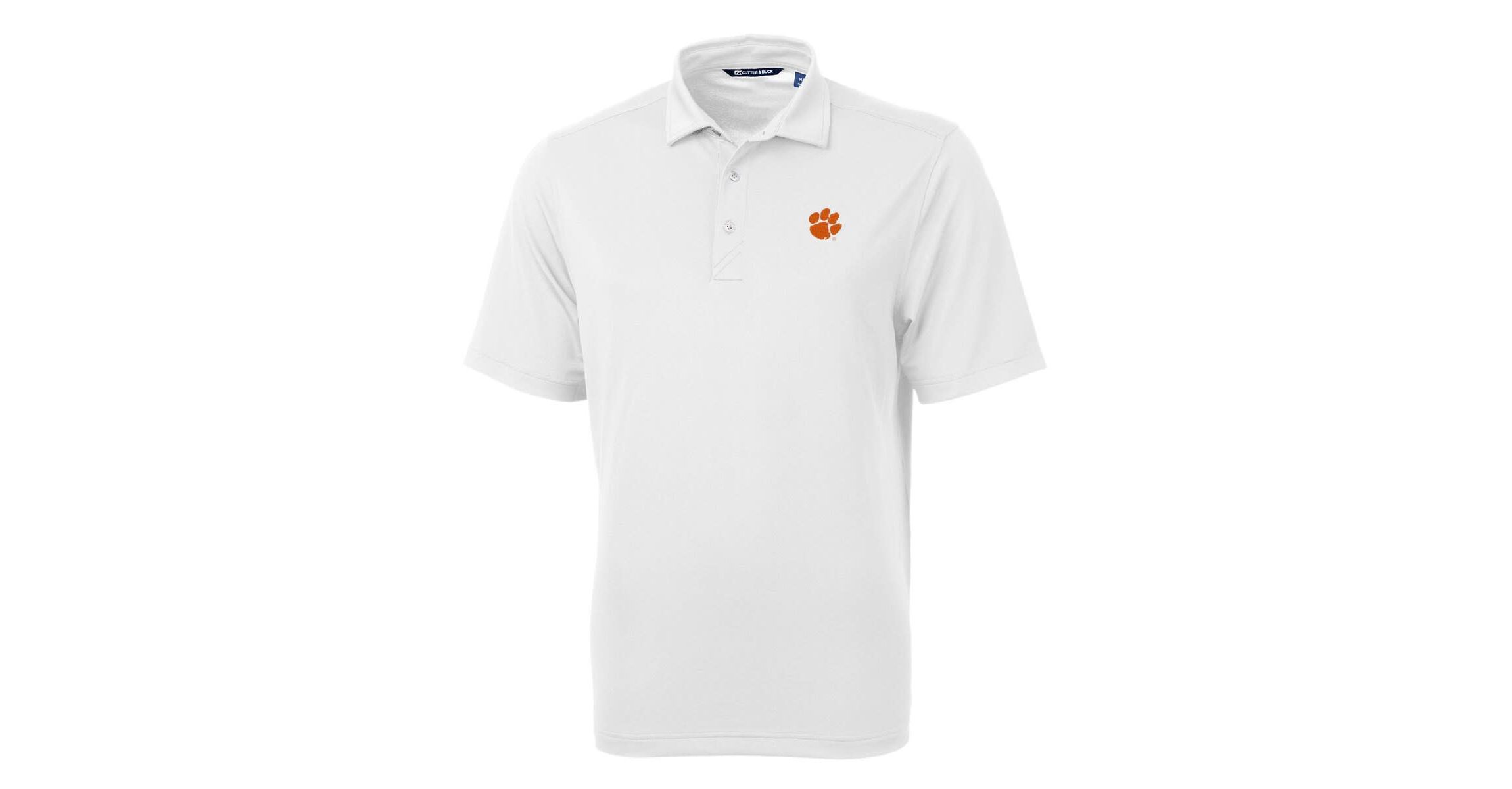 NCAA Clemson Tigers Virtue Eco Pique Recycled Polo