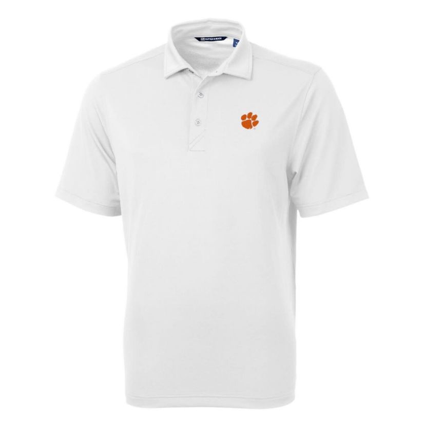 NCAA Clemson Tigers Virtue Eco Pique Recycled Polo