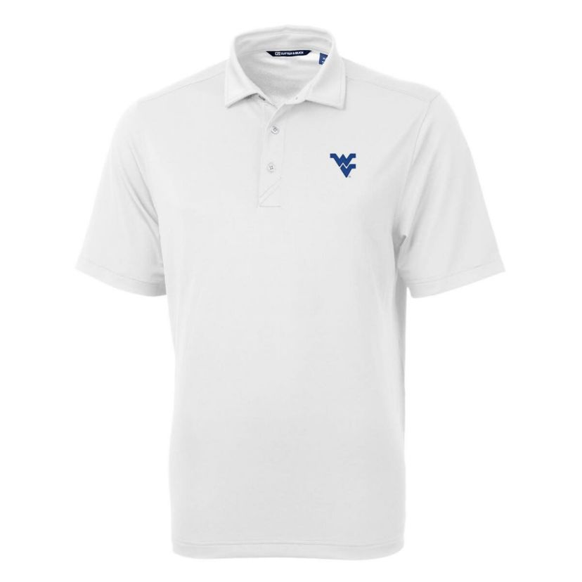 NCAA West Virginia Mountaineers Virtue Eco Pique Recycled Polo