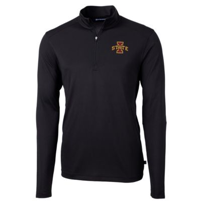 NCAA Iowa State Cyclones Virtue Eco Pique Recycled Quarter-Zip Jacket