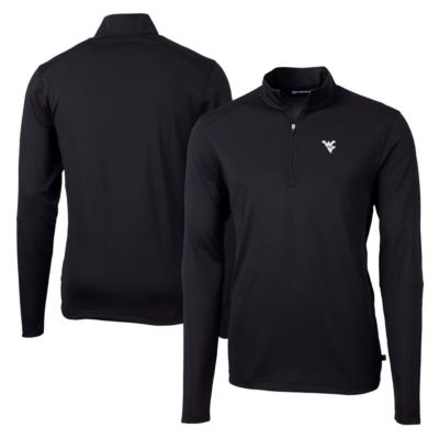 NCAA West Virginia Mountaineers Virtue Eco Pique Recycled Quarter-Zip Jacket