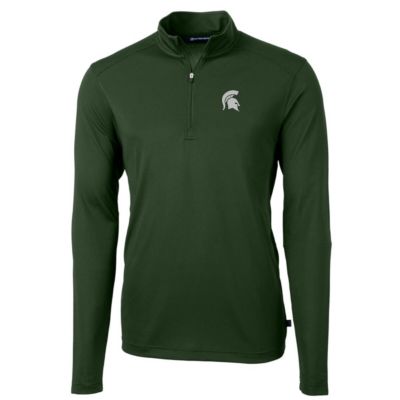 NCAA Michigan State Spartans Virtue Eco Pique Recycled Quarter-Zip Jacket