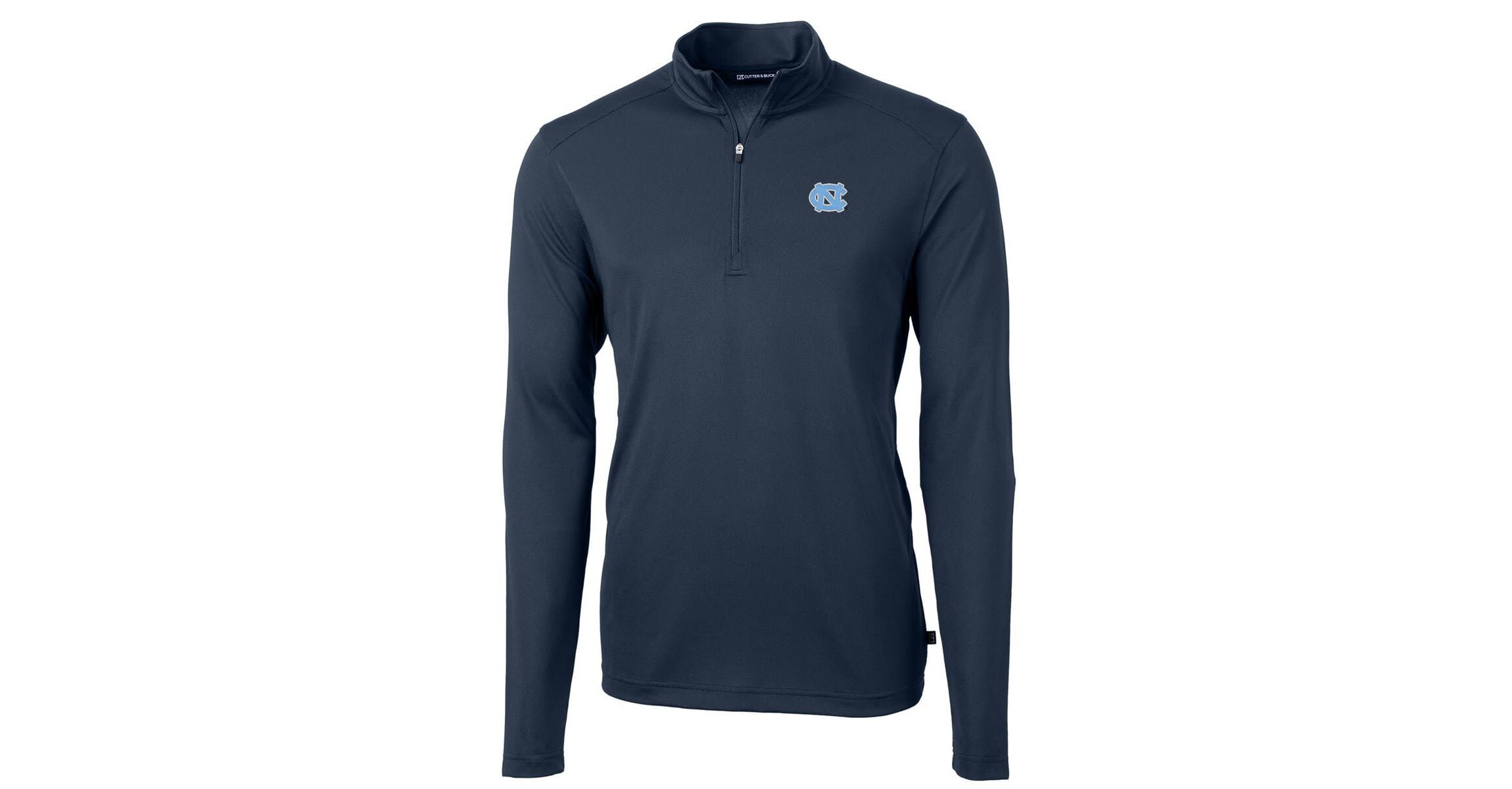 NCAA North Carolina Tar Heels Virtue Eco Pique Recycled Quarter-Zip Jacket