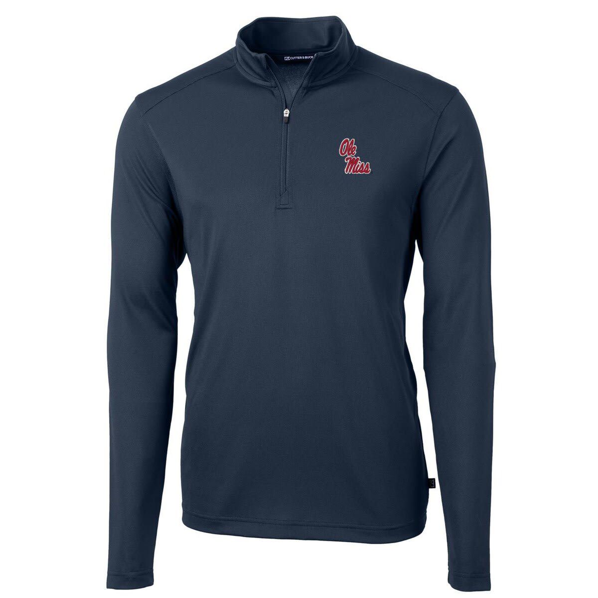 NCAA Ole Miss Rebels Virtue Eco Pique Recycled Quarter-Zip Jacket