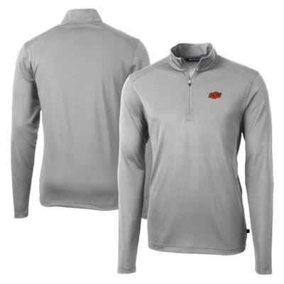 NCAA Oklahoma State Cowboys Virtue Eco Pique Recycled Quarter-Zip Jacket