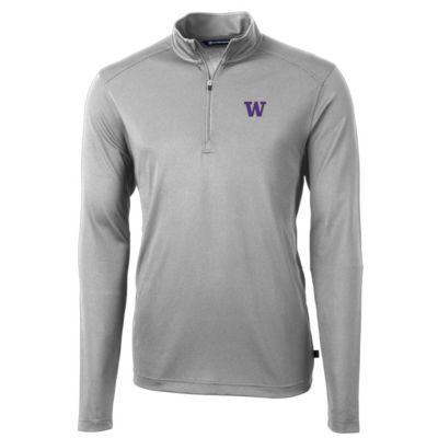 NCAA Washington Huskies Virtue Eco Pique Recycled Quarter-Zip Jacket