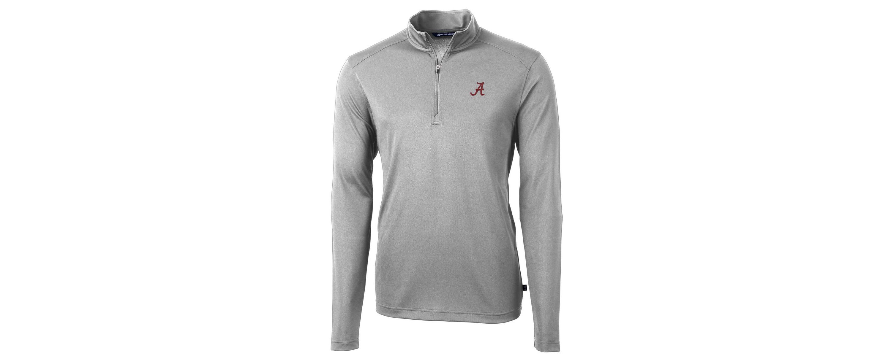 Alabama Crimson Tide NCAA Alabama Tide Virtue Eco Pique Recycled Quarter-Zip Jacket