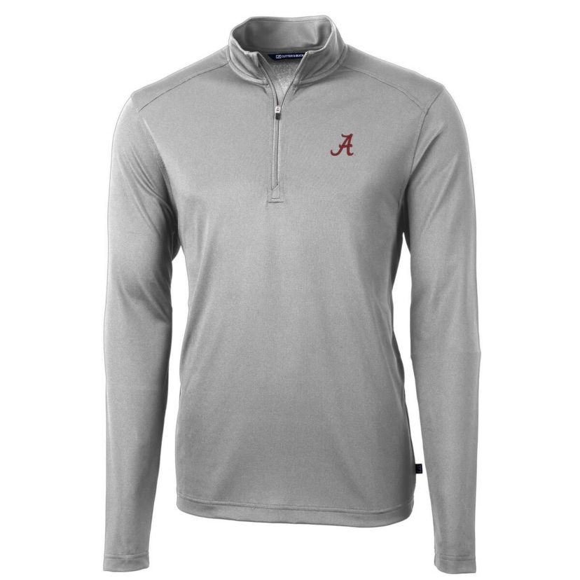 Alabama Crimson Tide NCAA Alabama Tide Virtue Eco Pique Recycled Quarter-Zip Jacket