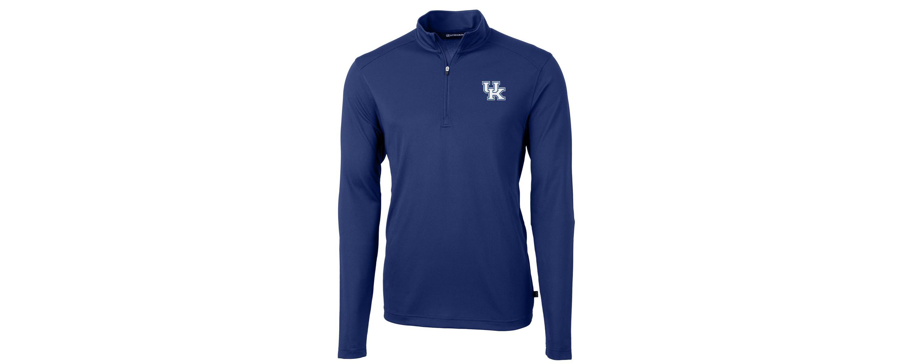 NCAA Kentucky Wildcats Virtue Eco Pique Recycled Quarter-Zip Jacket