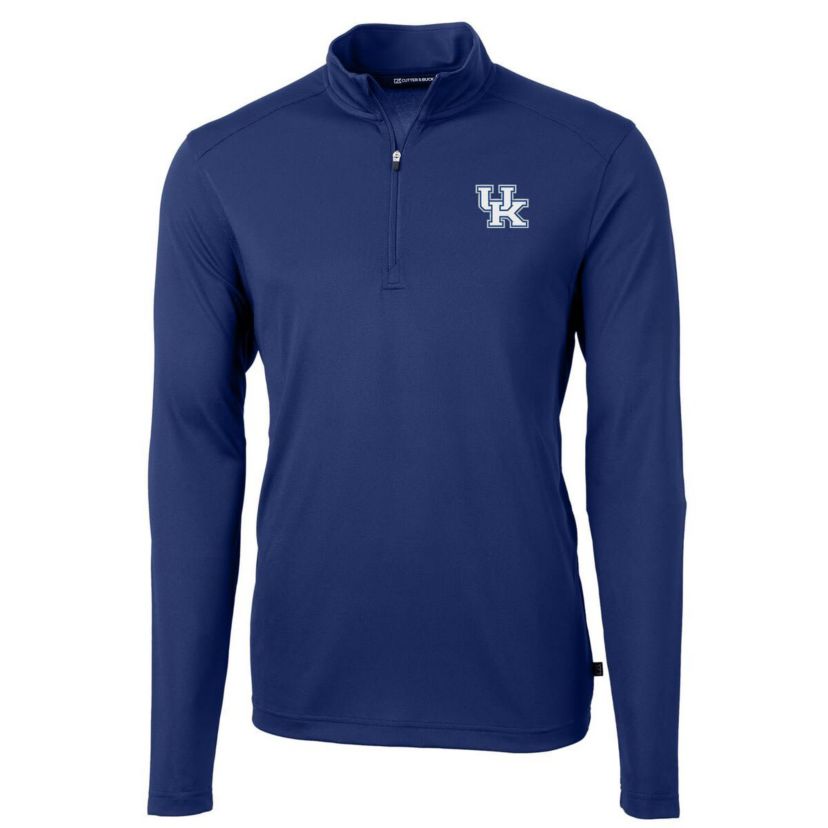 NCAA Kentucky Wildcats Virtue Eco Pique Recycled Quarter-Zip Jacket
