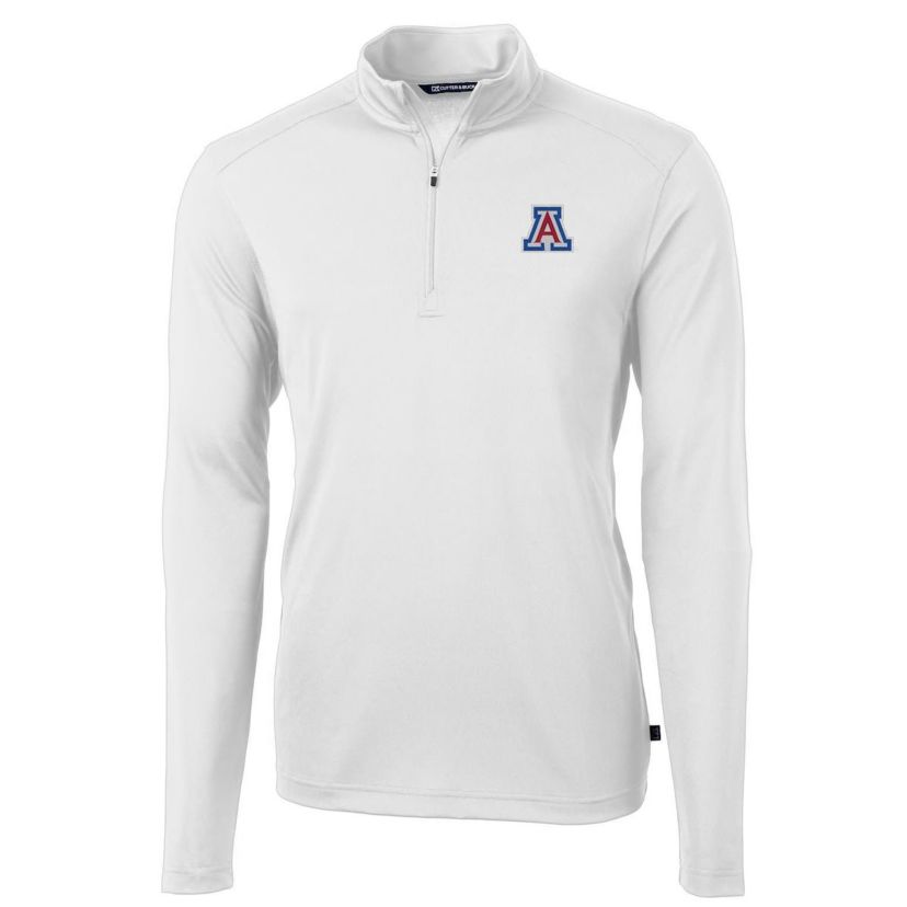 NCAA Arizona Wildcats Virtue Eco Pique Recycled Quarter-Zip Jacket
