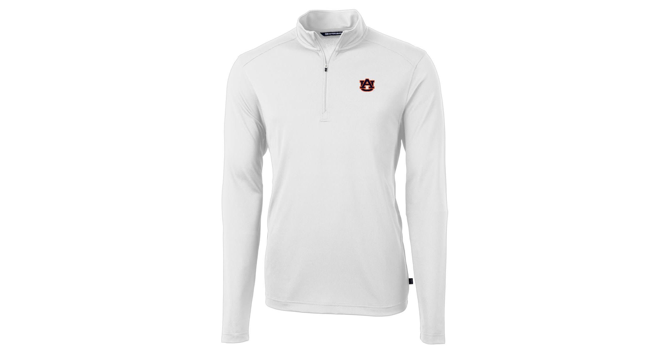 NCAA Auburn Tigers Virtue Eco Pique Recycled Quarter-Zip Jacket