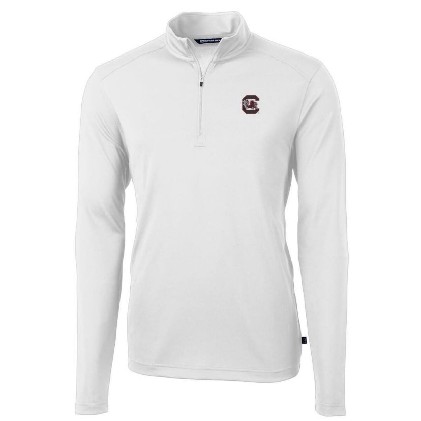 NCAA South Carolina Gamecocks Virtue Eco Pique Recycled Quarter-Zip Jacket