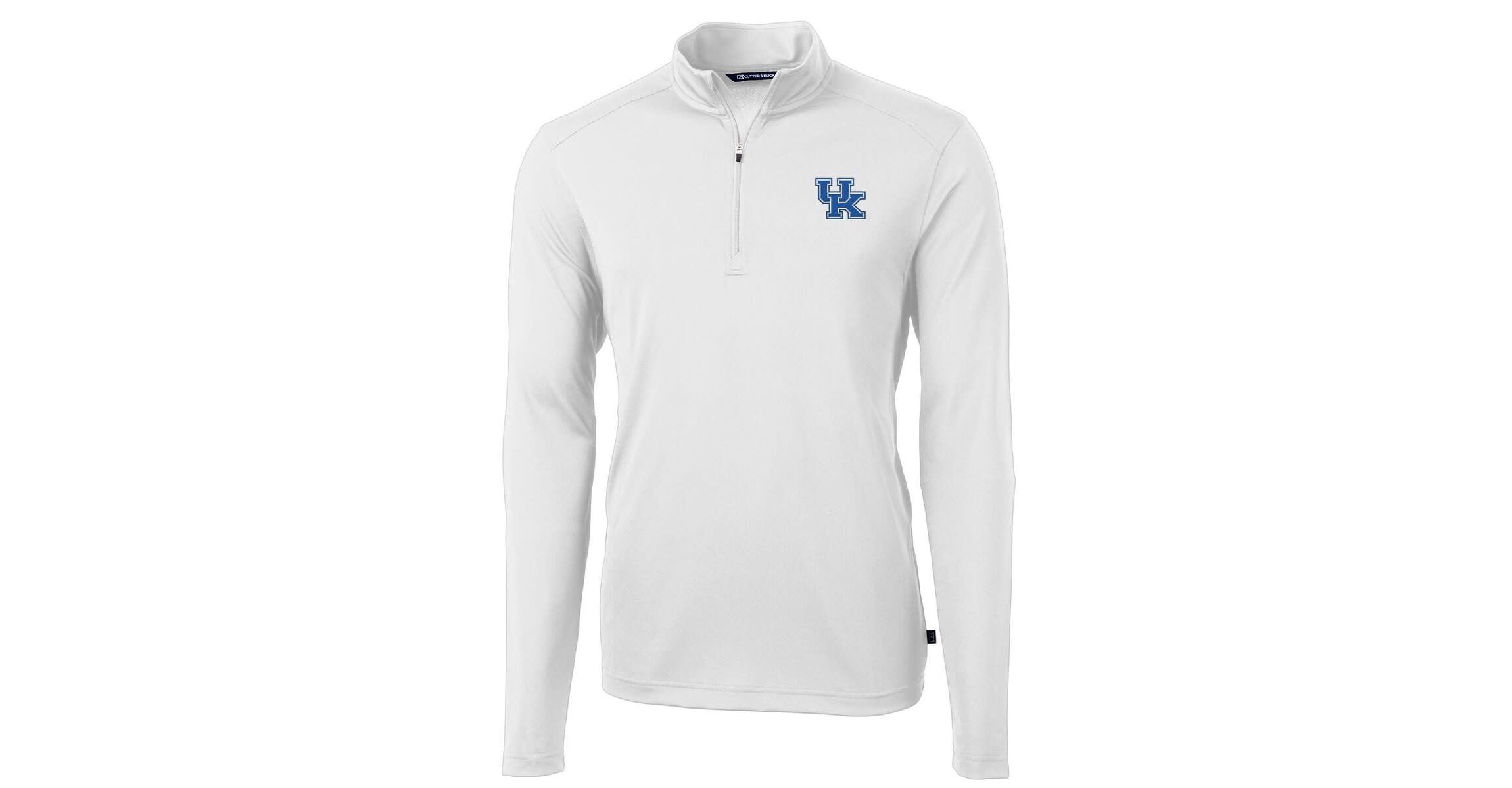 NCAA Kentucky Wildcats Virtue Eco Pique Recycled Quarter-Zip Jacket