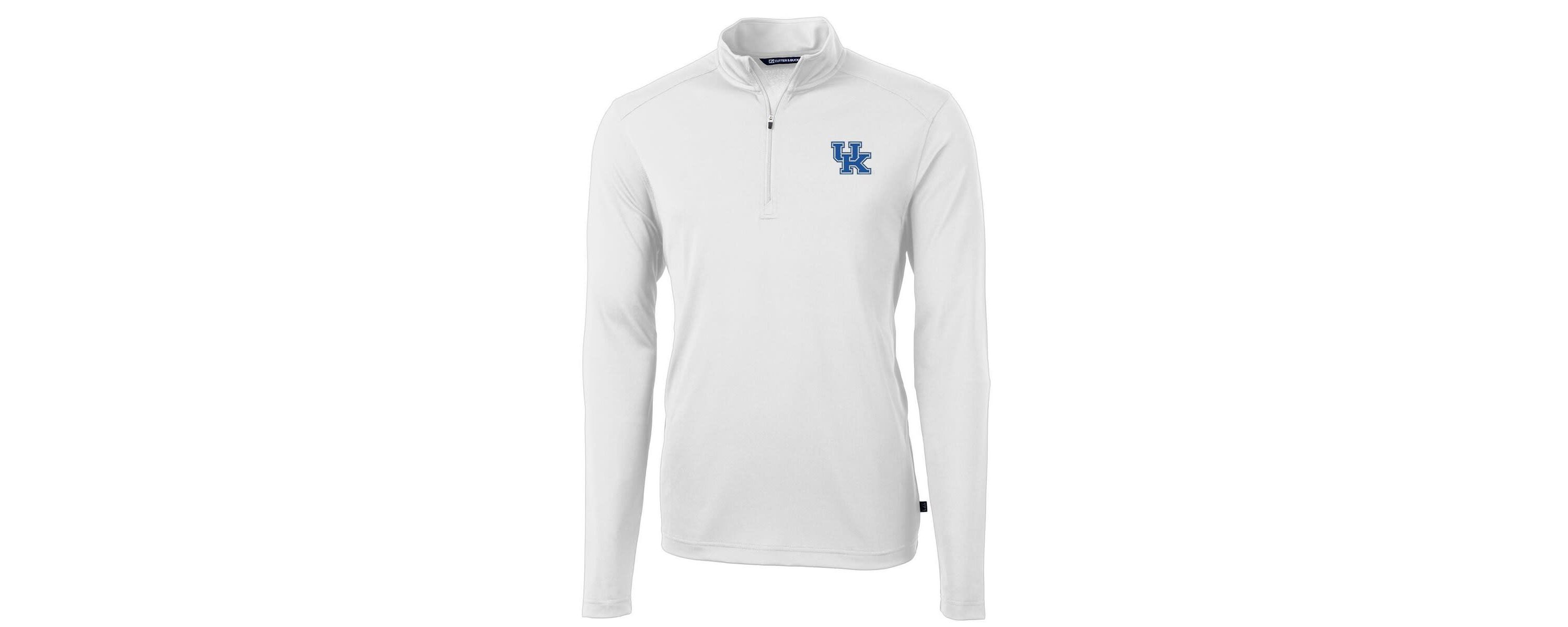 NCAA Kentucky Wildcats Virtue Eco Pique Recycled Quarter-Zip Jacket