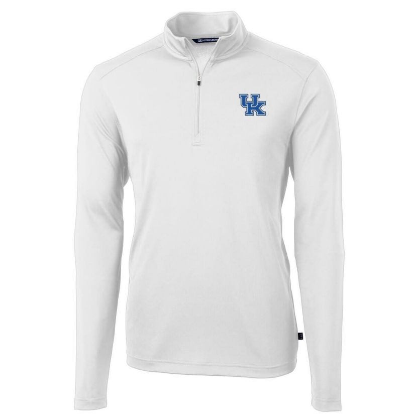 NCAA Kentucky Wildcats Virtue Eco Pique Recycled Quarter-Zip Jacket