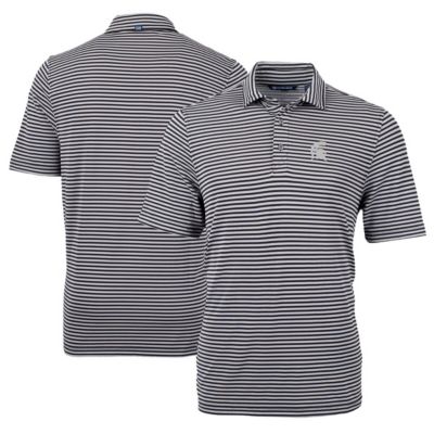 NCAA Michigan State Spartans Virtue Eco Pique Stripe Recycled Polo