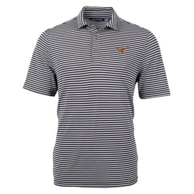 NCAA Texas Longhorns Virtue Eco Pique Stripe Recycled Polo